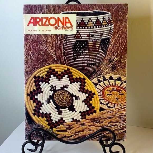 Arizona Highways July 1975 Baskets - Picture 1 of 12